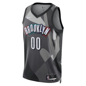 Män Brooklyn Nets Tröja Skräddarsydda Nike 2024-25 City Edition Grå Swingman